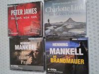 Hörbuch CDs Peter James Henning Mankell, Charlotte Link im Paket Rheinland-Pfalz - Weitefeld Vorschau