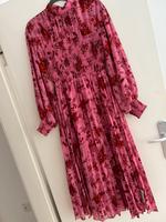 Asos Design Kleid S 36 (M 38) Pink rot Neu hochwertig Plissee Nordrhein-Westfalen - Neuss Vorschau