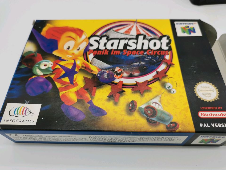 Star shot Panik im space circus n64 ovp in Leichlingen