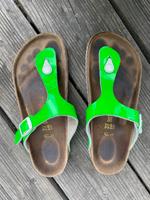 BIRKENSTOCK Gizeh Gr. 37 neon sehr gut Sachsen-Anhalt - Halle Vorschau