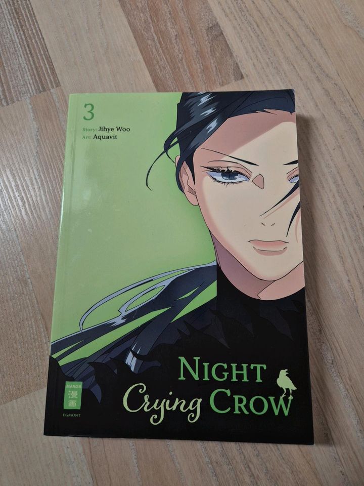 Night Crying Crow Band 1, 2, 3, 4 Manga Deutsch Romantik Egmont in Petersaurach