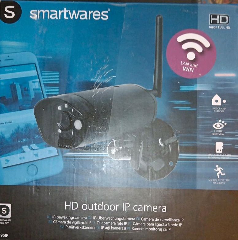 Smartwares IP-Außenkamera / Überwachungskamera C995IP schwarz in Karben