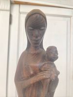 moderne Madonna mit Kind aus Afrika Holzfigur Bayern - Hohenwart Vorschau