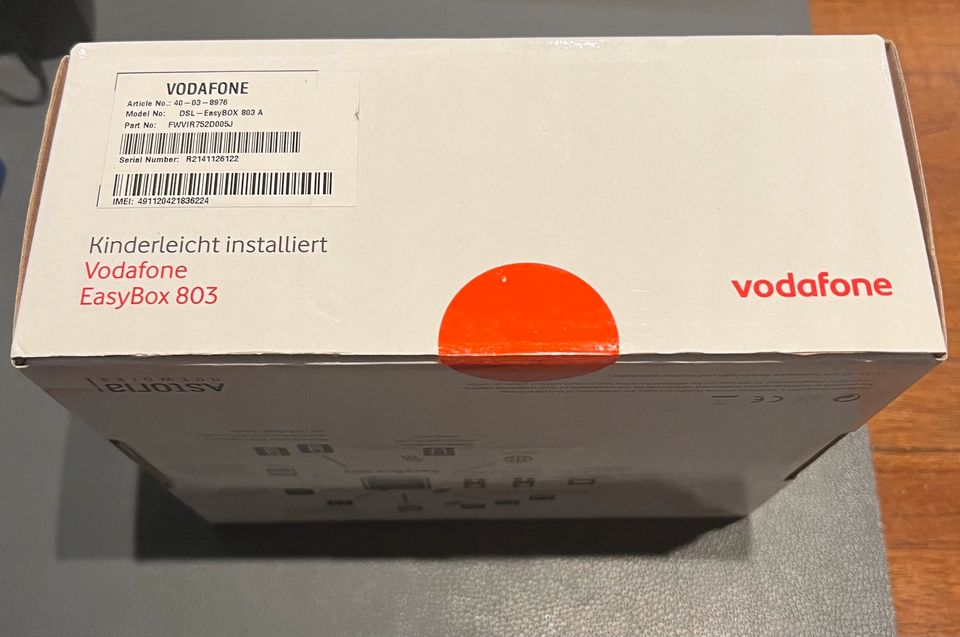 Vodafone Easybox 803 in Bergisch Gladbach