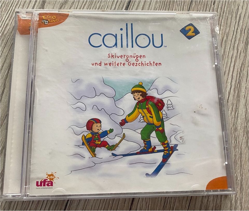 Caillou. CD.  Skivergnügen und weitere Geschichten in Essen