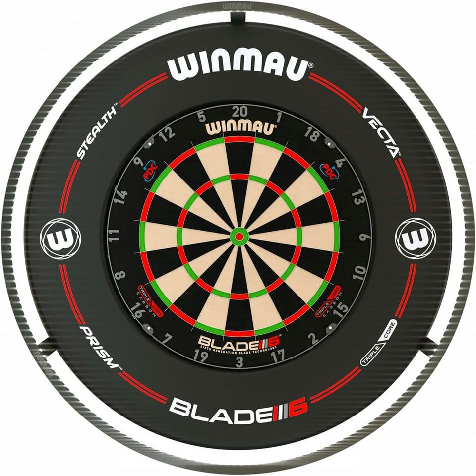 Winmau Dartboard Triple Core, Plasma Beleuchtung, ProLine Surroud in Frechen