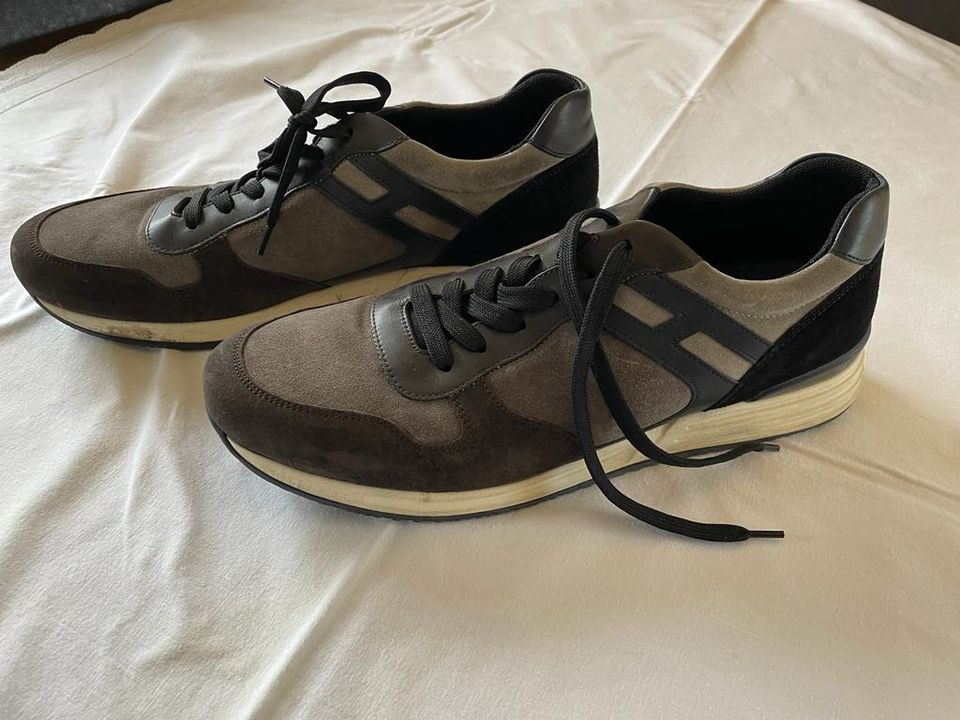 Hogan Rebel Gr. 10,5 Sneakers Herren Schuhe Sneakers Wildleder Le in Frankfurt am Main