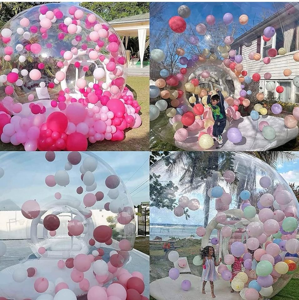 Blasenhaus mit Luftballons-Kindergeburstag-Hochzeit-Party in Ginsheim-Gustavsburg