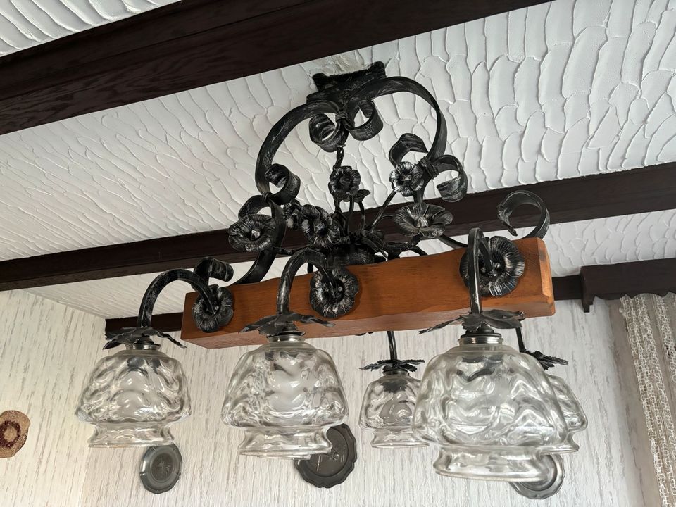 Dekorative Schmiedeeiserne Deckenleuchte - Lampe in Erkelenz