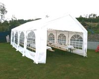 Partyzelt Set 4x8m Komplettpaket mieten Hochzeit Geburtstag Taufe Nordrhein-Westfalen - Gummersbach Vorschau