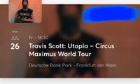 Travis Scott 2 Sitzplätze nebeneinander 26.07 Hessen - Ebersburg Vorschau