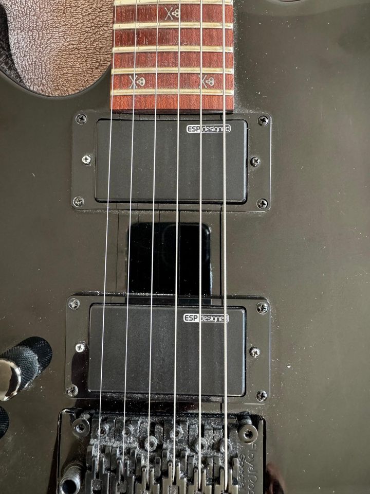 Ltd/esp kh-202 Kirk Hammett Signatur Linkshänder/ e Gitarre in Meißen