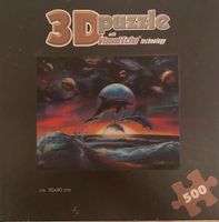 Puzzle, 3D, Planeten, Delfine, Fantasy, 500 Teile Hessen - Gießen Vorschau