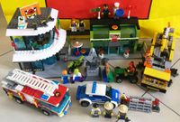 LEGO City 60026 Stadtzentrum + Feuerwehr + Polizei Auto (gebrauch Hessen - Obertshausen Vorschau