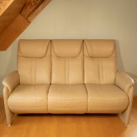 Echt Leder Couch, Sofa, 3-Sitzer, Sitzgelegenheit, Wohnzimmer Baden-Württemberg - Berg Vorschau