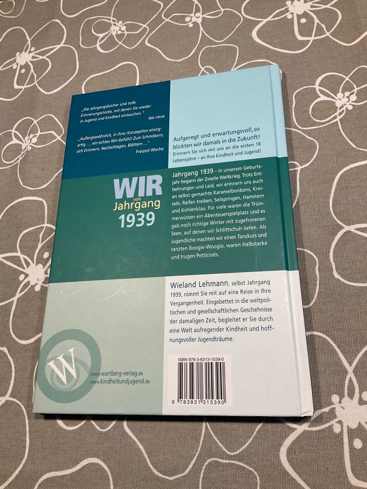 Buch Wir vom Jahrgang 1939 Kindheit und Jugend Wartberg Verlag in Pansdorf
