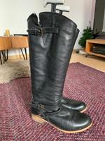 Schwarze Lederstiefel von Görtz Frankfurt am Main - Sachsenhausen Vorschau