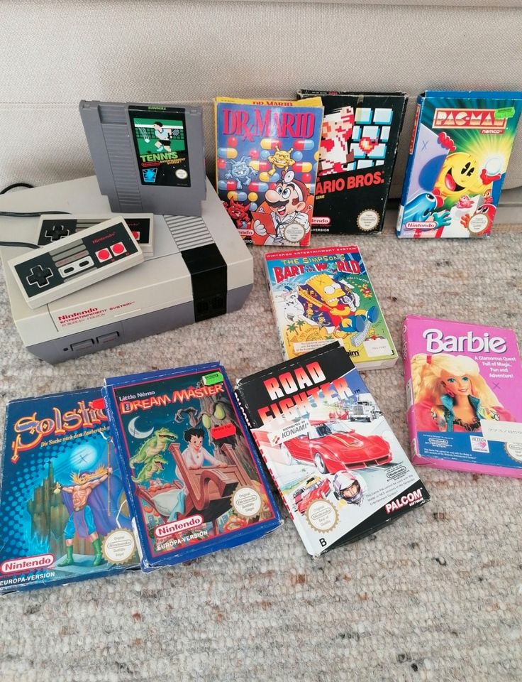 NES Konsole & Controller mit 9 Spielen ❗90er Nintendo Retro ❗ in Eckernförde