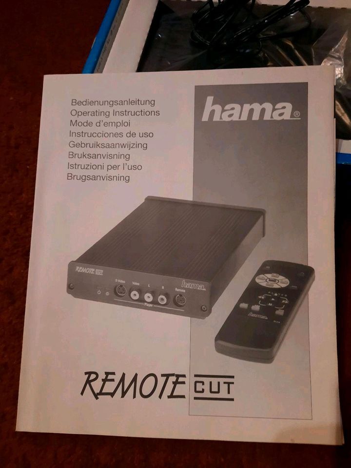 hama Remote cut 40214 programmierbares Filmschnitt-Gerät NEU in Grefrath