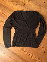 Brauner Comma Pullover v-Ausschnitt Gr.  38 sehr edel Brandenburg - Teltow Vorschau