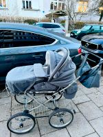 HESBA Premium-Kinderwagen in schönem Grau (Goetheplatz abzuholen) München - Altstadt-Lehel Vorschau