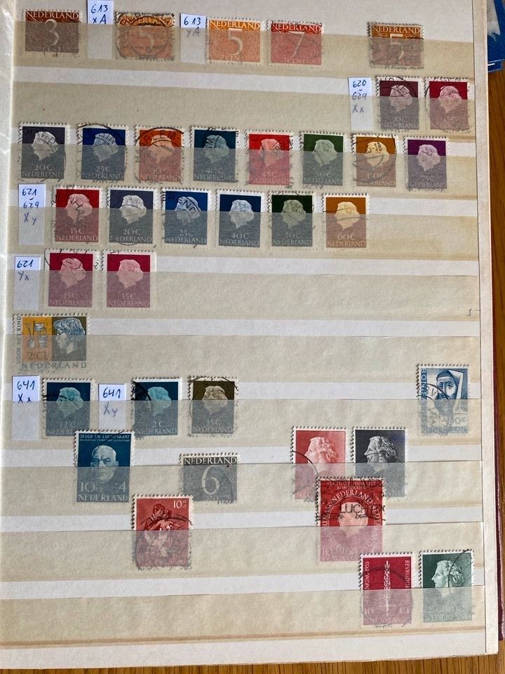Briefmarken „Niederlande“ Gestempelt in Castrop-Rauxel