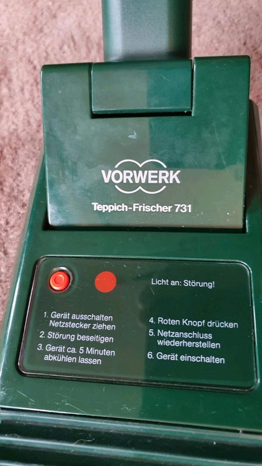 Vorwerk  Teppich-Frischer 731 in Kirchheim bei München