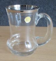 WMF Glas-Krug Silberrand 12,5 cm hoch Nordrhein-Westfalen - Lemgo Vorschau