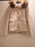 Woolrich Daunen Bomber Jacke Echtfell Kragen beige XS/S  NP 799 Essen - Essen-West Vorschau