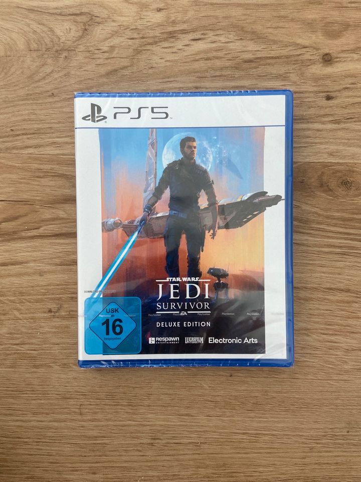 Star Wars Jedi Survivor Deluxe Edition (PS5) NEU & OVP in Düsseldorf