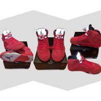 Air Jordan 5 Retro Black Red  EU 45,5 Neu und Ovp Nordrhein-Westfalen - Gladbeck Vorschau