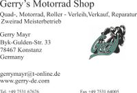 Zweiradmechaniker, Mechaniker, Mechatroniker, Mechanikergehilfe Baden-Württemberg - Konstanz Vorschau