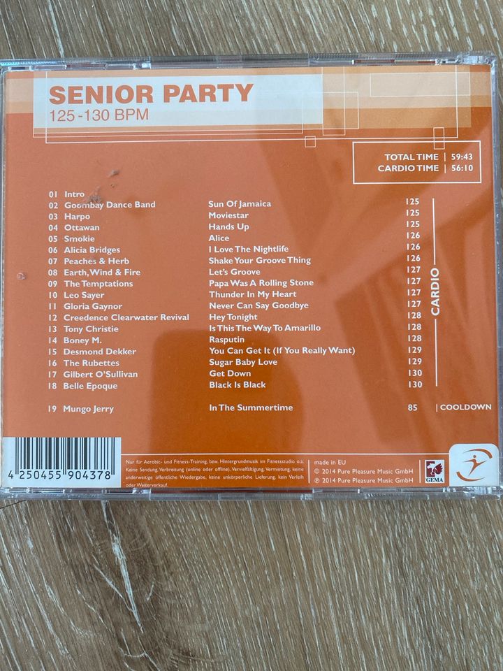 Move Ya Senior Party CD in Achstetten