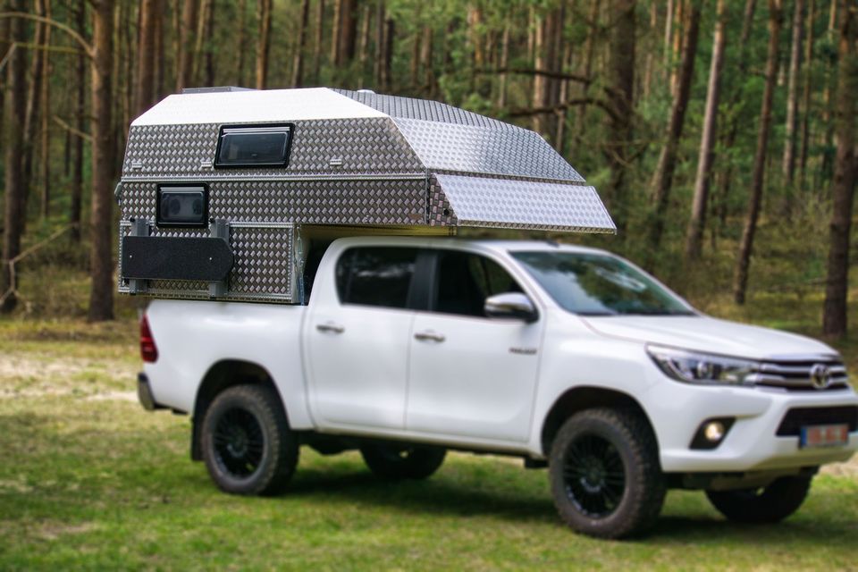 ExKab 1S FD Absetzkabine / Wohnkabine / Festdachkabine - DOKA Pickup - Für 2025 in Großheide