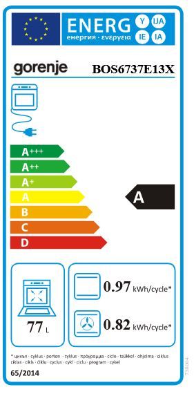 Gorenje BOS 6737 E13X  Backofen EEK: A in Simmern