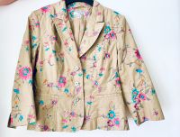 HEINE bestickter Blazer, Gr. 40, Jacke Blumenmuster, Baumwolle Nordrhein-Westfalen - Wachtberg Vorschau