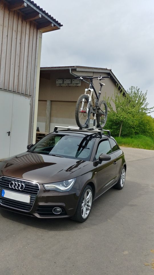 Fahrradträger Audi Dachträger für 2 Fahrräder inkl. Grundträger in Teunz