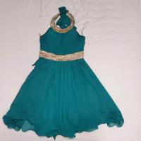 Abendkleid in Grün Sachsen - Görlitz Vorschau