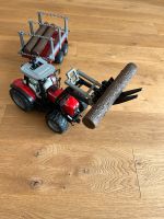 Bruder Traktor mit Anhänger ‚Forsttraktor‘ - neuwertig Bayern - Krailling Vorschau