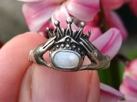 925 Silber Ring Claddagh Krone Echtsilber Sterling Vintage Hessen - Darmstadt Vorschau