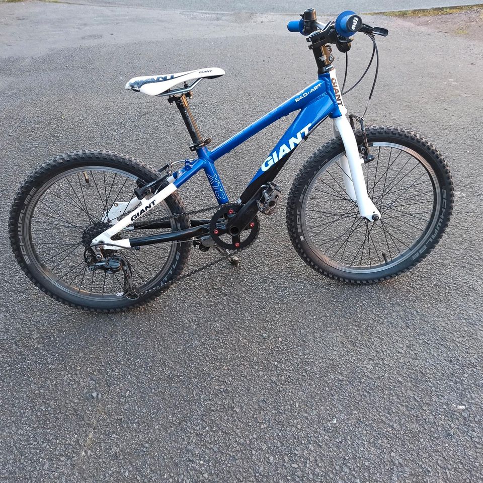 Giant Kinder Fahrrad mit hochwertigen Komponenten in Tabarz/Thüringer Wald