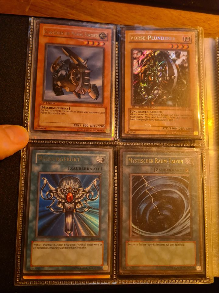 Old school Yu-Gi-Oh Karten / alt/ selten / Yugioh / Sammelkarten in Wildau