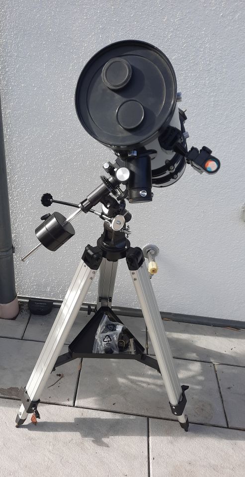 Teleskop Skywatcher N130/650 Explorer EQ-2, mit Sonnenfilter in Glottertal