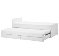 Bett IKEA SLÄKT 90x200 cm – Weiß Berlin - Buckow Vorschau