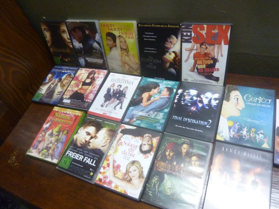 DVD  Filme  DVD Sammlung 38 Stück Komplettpreis 15 € in Kulmbach