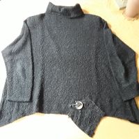 Schöner, tiefschwarzer Oversized Rollkragen Pullover Gr.42-44 Schwerin - Paulsstadt Vorschau