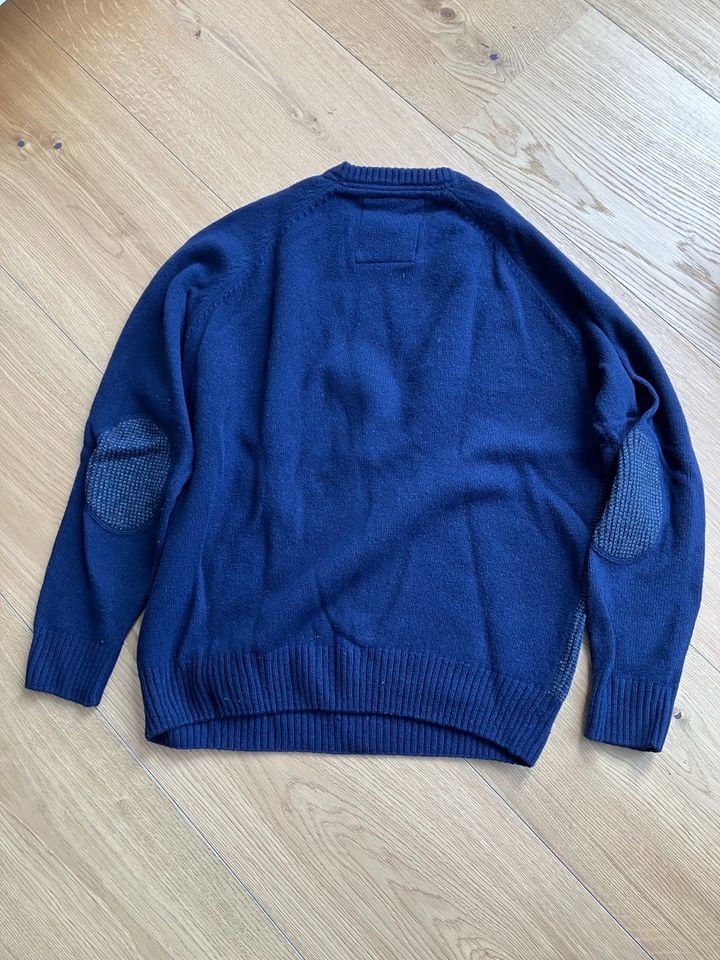 Herren Pullover blau grau XL Nils Sundström in Sendenhorst