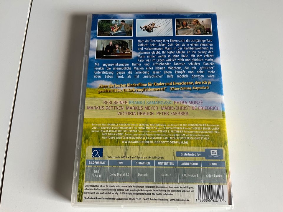 Super DVD KARO und der LIEBE GOTT - FSK 6 - zu verkaufen in Augsburg