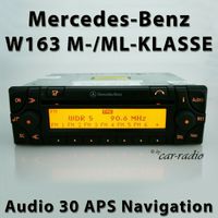 Original Mercedes Audio 30 APS W163 Navigationssystem M ML-Klasse Nordrhein-Westfalen - Gütersloh Vorschau