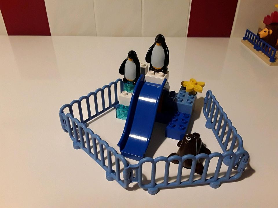 Lego Duplo großer Stadtzoo 6157 (12 Tiere + Auto mit Anhänger) in Berlin